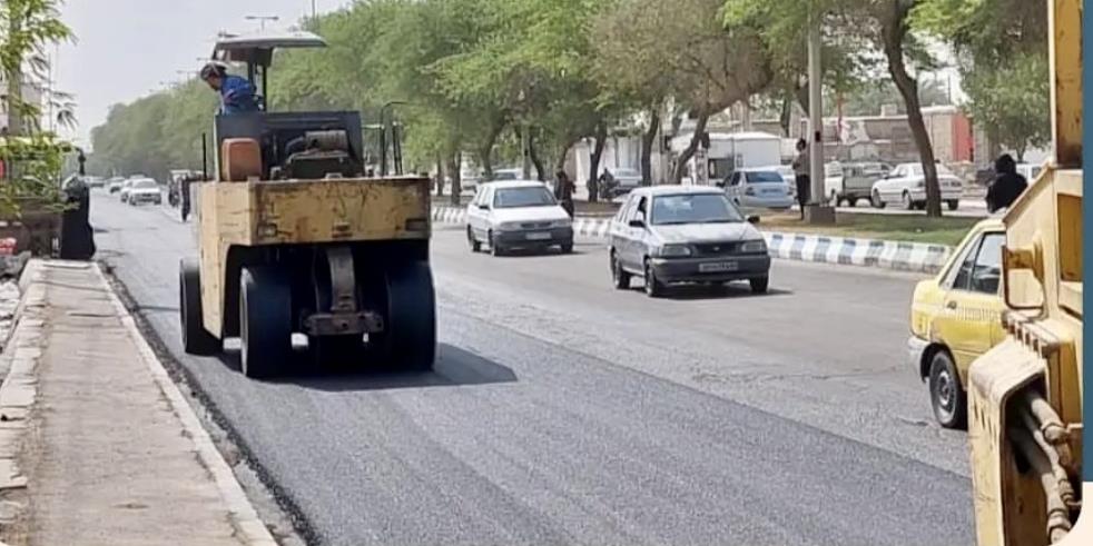 شروع بهسازی معابر ایستگاه ۷ تا ۱۲ بهار / مرداد ۱۴۰۱
