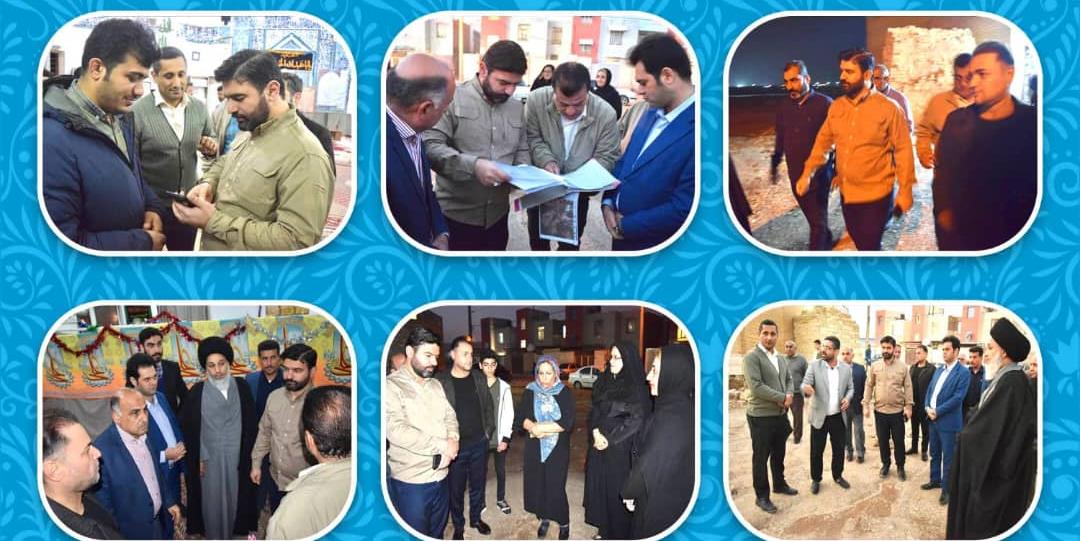 دیدار شهردار با اهالی شهرک ایران مهر / بهمن 1401